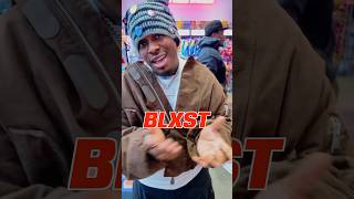 BLXST with a snack haul at Dank Mart in Vancouver blxst [upl. by Ydnam836]