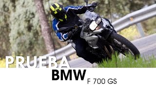 BMW F 700 GS  español  2013  videoprueba [upl. by Aniat]