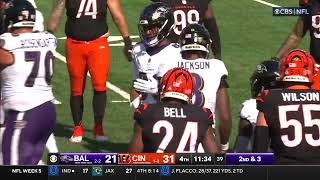 Lamar Jackson Highlights Vs Bengals Week 5 2024 [upl. by Audrey]