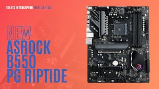 ASRock B550 PG Riptide  ATX motherboard designed for AMD Ryzen cpu and Ryzen Apu  First Contact [upl. by Drogin]