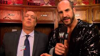 Paul Heyman talks about Cesaro [upl. by Nonnarb]