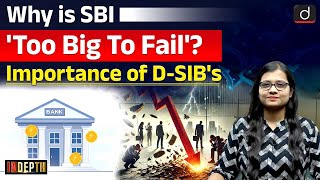 Domestic Systemically Important Banks  RBI  SBI  HDFC  Indepth  UPSC  Drishti IAS English [upl. by Smiley]