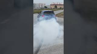 F20 BMW 116i stage2 230HP Burnout amp Launch [upl. by Ahsahs]