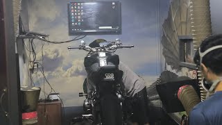 YAMAHA MT09 NAIK DYNO GAISSS  PASANG QUICK SHIFTER MT09  RETUNE YAMAHA MT09 V1 [upl. by Dara]