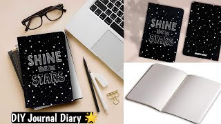 How to make Journal Diary at Home 🌟 DIY Homemade Journal Supplies😍 craftersworld journal diycraft [upl. by Vas]