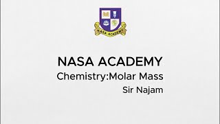 Understanding Molar Mass in Chemistry  Easy StepbyStep Guide Chemistry MolarMass [upl. by Cuyler158]