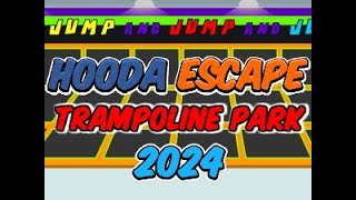 Hooda Escape Trampoline Park 2024  Walkthrough  Hints  Cheats [upl. by Aura]