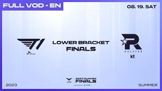 T1 vs KT  2023 LCK Summer Lower Bracket Finals [upl. by Nnyrb]