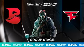 Bleed Esports vs FaZe Clan  EWC R6  Day 1  Group Stage [upl. by Vivia]