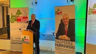 Konwencja wyborcza KWW ZAMBRÓW RAZEM wybory2024 zambrowrazem zambrow [upl. by Sandro]