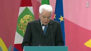 Ucraina Mattarella quotDrammatiche conseguenze della invasione russaquot [upl. by Carlos122]