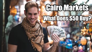 What does 50 get you in the Cairo Markets EGYPT [upl. by Chastain509]