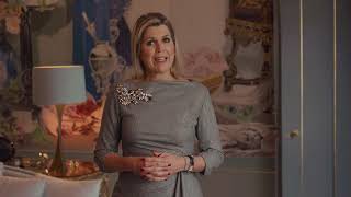 Koningin Máxima opent vestiging Kipster met videoboodschap [upl. by Ruberta]