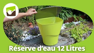 Une réserve deau 12 litres idéale pour installer un système darrosage goutte à goutte [upl. by Oirramaj]