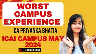 ICAI campus Experience May 2024 [upl. by Mikal]