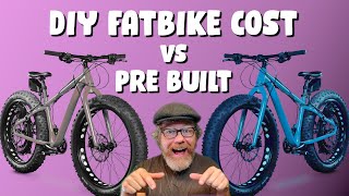 DIY ELECTRIC FAT BIKE COST VS PRE BUILT  COST COMPARISON amp SPECIFICATION COMPARISON BAFANG FATBIKE [upl. by Honig597]