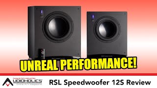 RSL Speedwoofer 12S Subwoofer Review True 16Hz Extension for 800 [upl. by Maleki]