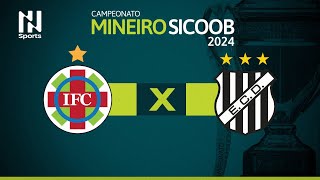 Campeonato Mineiro 2024 Ipatinga x Democrata GV  Repescagem  1ª Rodada [upl. by Lenrad816]