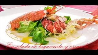 Ensalada de bogavante y escarola [upl. by Walton]