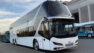 German Luxury  2024 Neoplan Skyliner Luxury Double Decker Coach  Exterior Tour [upl. by Verras664]