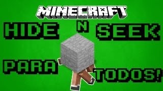 Hide n Seek PARA TODOS PropHunt Minecraft [upl. by Niryt]