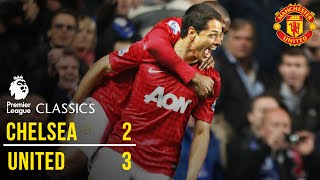 Chelsea 23 Manchester United 1213  Premier League Classics  Manchester United [upl. by Scheider883]