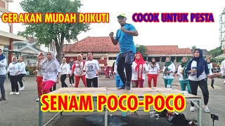 SENAM POCOPOCO GERAKAN TERBARU MUDAH DIIKUTI COCOK UNTUK PESTA [upl. by Fridell]