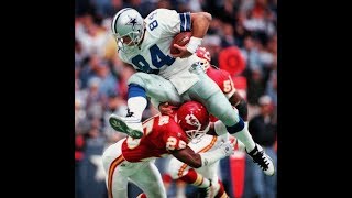 Cowboys Flashback  Jay Novacek hurdles Chiefs defender on Thanksgiving  11231995 [upl. by Odo]