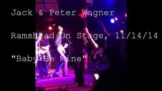 Jack Wagner wSon Peter Wagner Baby Be Mine Ramshead On Stage November 14 2014 [upl. by Tenner238]