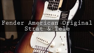 Fender American Original Series Strat amp Tele [upl. by Aihsit110]