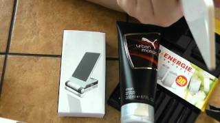 Unboxing Surprise Bag Men Juni 2012  Die Männer Tüte [upl. by Eicirtap636]