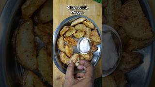 CrispyPotato Wedges home recipes Shots [upl. by Wojak]