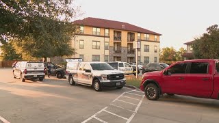 Resident of NW Houston apartment complex tried to save shooting victims life [upl. by Nnylodnewg885]