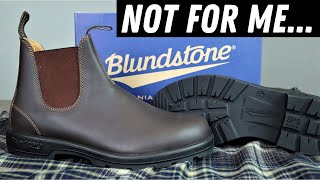 Blundstone 550  Why I decided not to keep mine [upl. by Ratna]