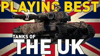 Playing the BEST tanks of the UK in World of Tanks [upl. by Lansing]