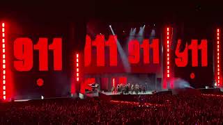 Lady Gaga Chromatica II into 911 at Dodger Stadium in Los Angeles on 91022 in 4K [upl. by Netsew]