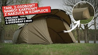 Tani 2 osobowy namiot karpiowy z narzutą w komplecie  Prologic CSeries Bivvy amp Overwrap 2 Man [upl. by Julian]