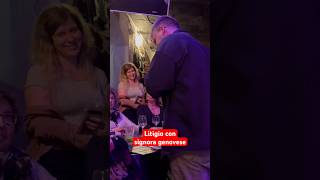 Litigio con signora genovese guarda video completo standupcomedy standup comedyvideo comico [upl. by Aiciruam154]