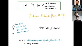 Abhiram Kidambi  Introduction to Moonshines in String Theory MPD 20 [upl. by Firman]