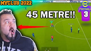 45 METRE FÜZE GOL CARLOS FRİKİK ⚽ NEYMAR ÇALIM ŞOV  PES 2022 Efootball 2022 RÜYA TAKIM 3 [upl. by Kerrison]