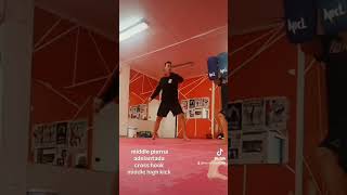 TÉCNICAS DE KICKBOXING FOCO PAOS [upl. by Gill]