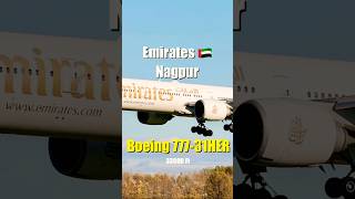 Emirates Boeing 77731HER crossing Nagpur at 33000 Ft Dubai to Cebu EK338 922 kmph ground speed [upl. by Reginald]