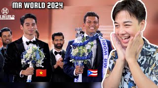 I Watched MR WORLD 2024 for the Very FIRST TIME  TOP 20 TOP 10 TOP 4 Announcement  REACTION [upl. by Allecnirp]