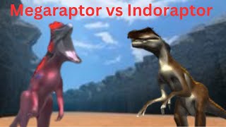 Megaraptor vs Indoraptor [upl. by Ayvid]