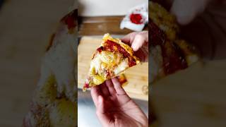 PIZZA VALDOSTANA 🍕 Sabor italiano con fontina y jamón pizza receta [upl. by Narat]