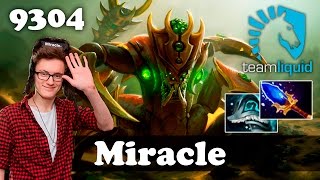 Miracle Sand King HardLane  9304 MMR Dota 2 [upl. by Leunad]