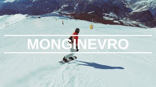 SCIANDO nelle ALPI FRANCESI MONGINEVRO🏂 [upl. by Nivets]