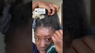 Styling my 4b4c Kinky Coily Clipins Hair Extensions  Betterlength [upl. by Alilahk158]