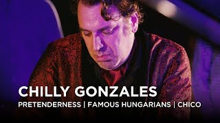 Chilly Gonzales  Pretenderness  Famous Hungarians  Chico  First Play Live [upl. by Kciregor]