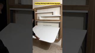 How to make folding dining table shorts interiordesign diningtable ebcodiningtable furniture [upl. by Haslam]